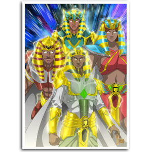 4 Pharaohs Guardians Poster