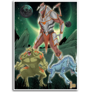 Lamantis, Grusom & Lagoon Poster